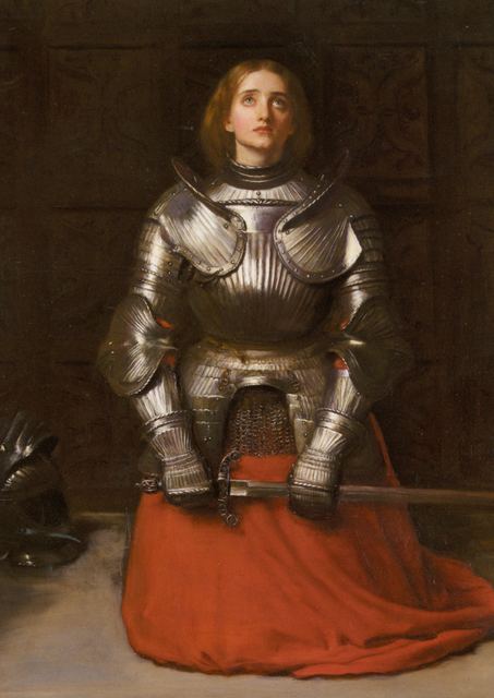 Joan of Arc by John Everett Millais