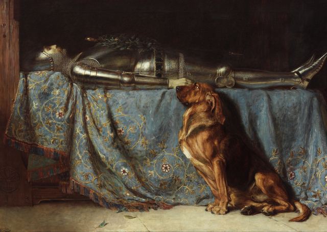 Requiescat by Briton Riviere