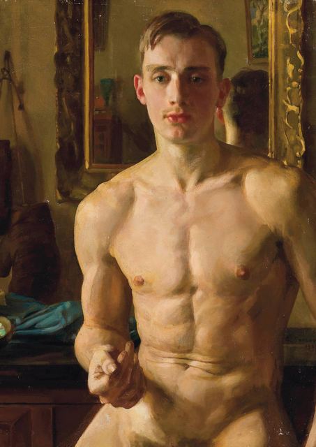 The Boxer by Konstantin Somov