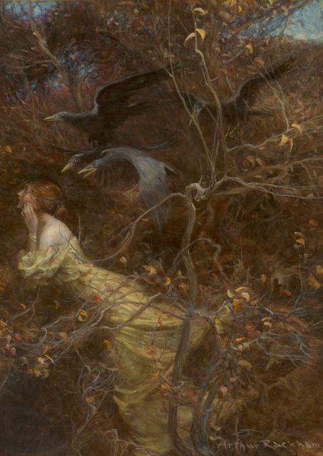 The Haunted Wood by Arthur Rackham
